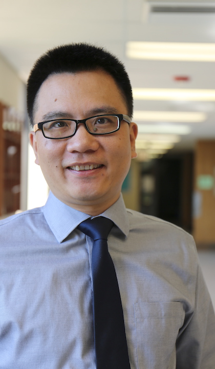 Jin Huang, Ph.D., professor of social work, at Saint Louis University