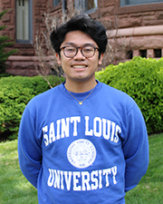 Headshot of student leader Carlo Fragante