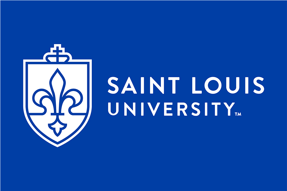 Saint Louis University A graphic that says "Saint Louis University."