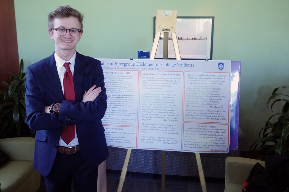 Max Hammond at the 2017 Senior Legacy Symposium Max Hammond at the 2017 Senior Legacy Symposium