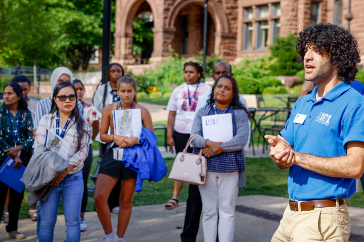 SLU campus tour