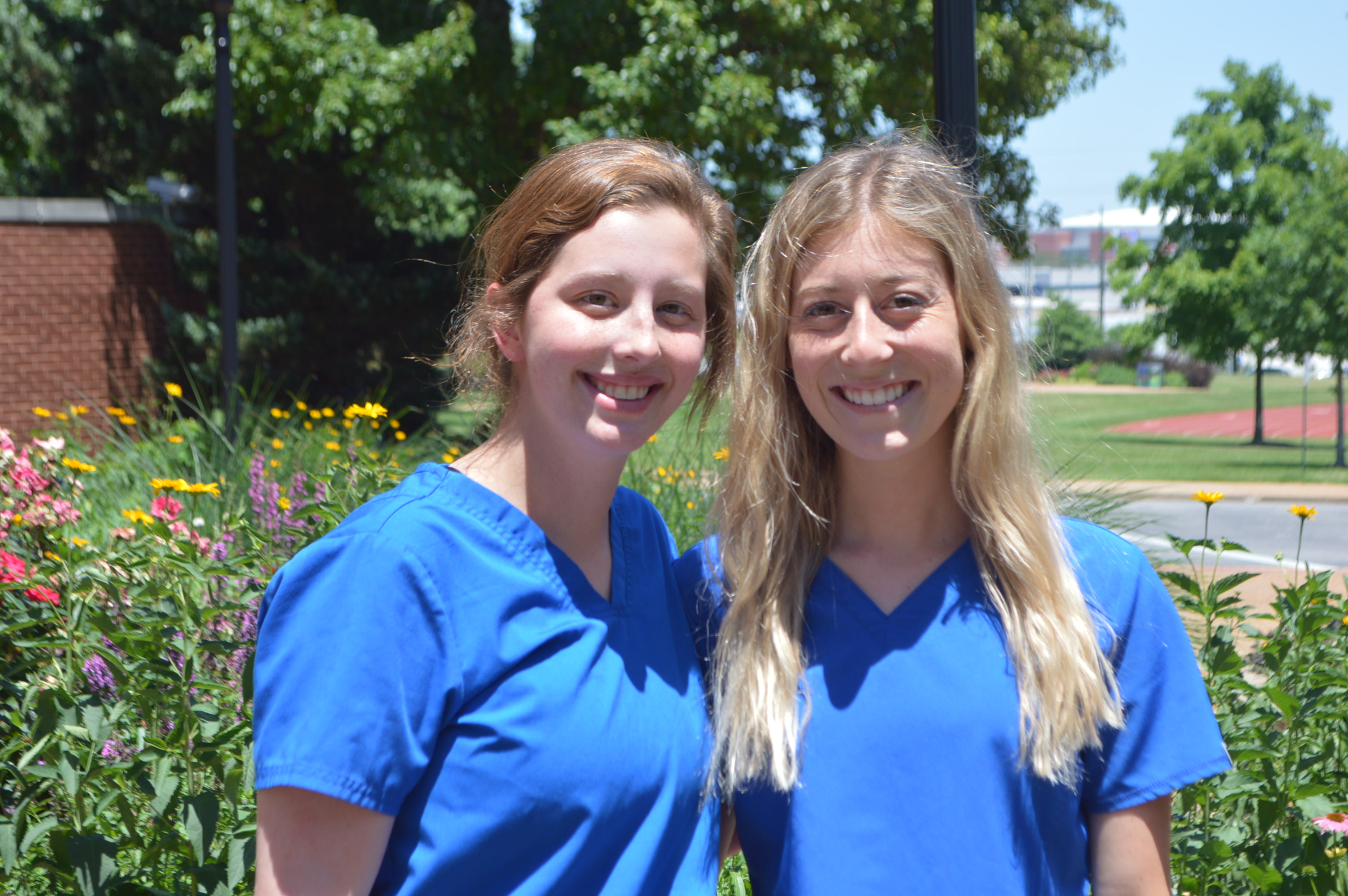 Emily Cornett and Nicole Joergens