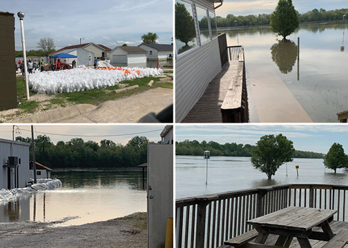 Hardin, IL Flood Images