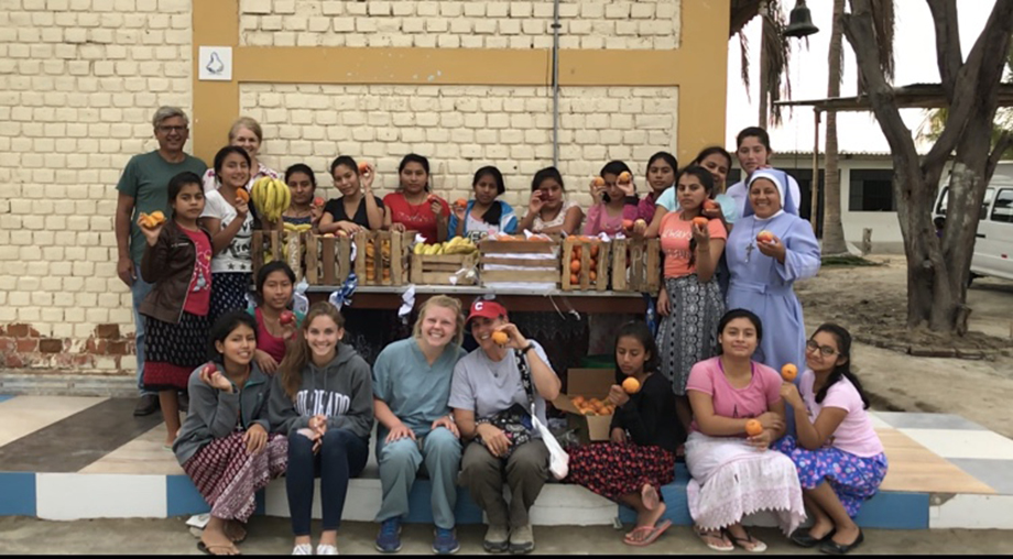 Julia Griffin in Peru