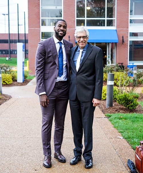 Kidd-Gilchrist and Pres. Pestello