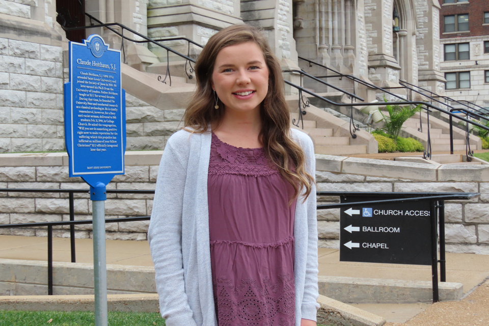 Margaret Kirsch, SLU Nutrition and Dietetics Class of 2020