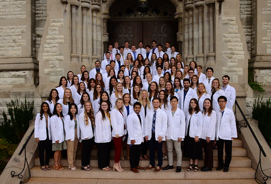 SLU PT White Coat Ceremony Participants