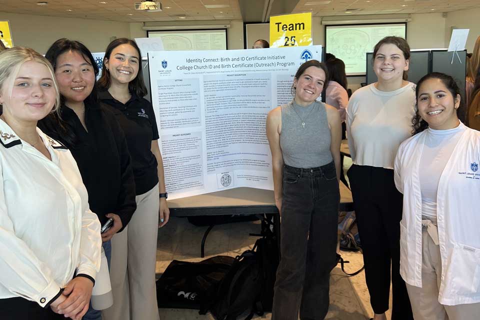Interprofessional Education students present research