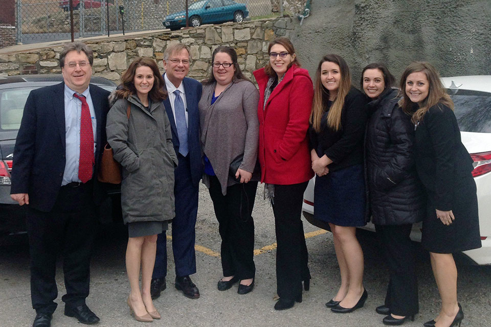 The team after advocating in Kansas City, MO