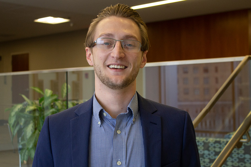 Gage Barrows is a third-year law student who is in his second semester working in the Legal Clinics.