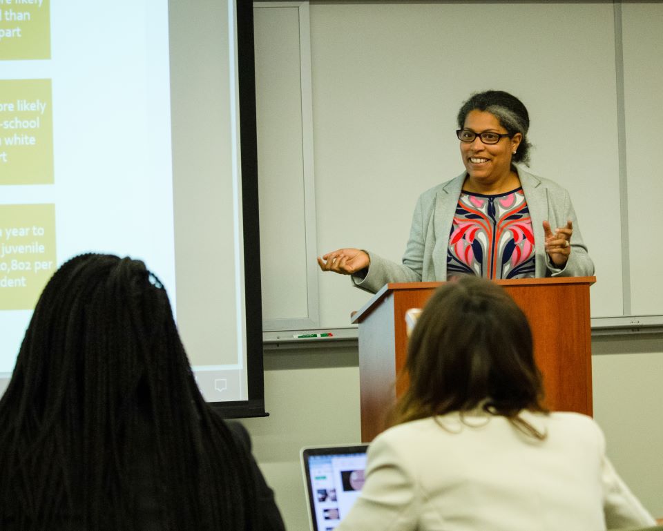 Associate Dean Kathryn Banks, professor and director of the Children's Permanency Clinic, was named to Focus St. Louis' 49th Leadership St. Louis (LSL) class. She joins a prestigious group of more than 2,700 leaders who have graduated from the LSL program since its inception in 1976.