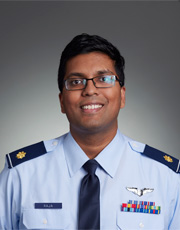 Headshot of Maj Santosh Raja