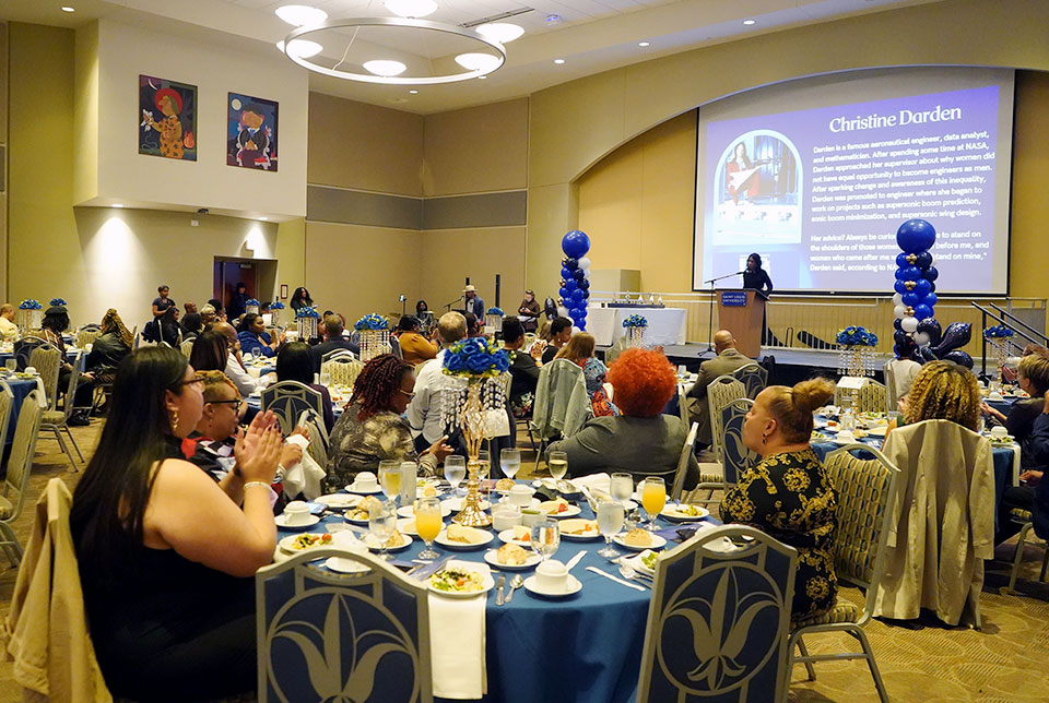 The Black in STEAM Celebration and Awards Ceremony was Friday, Nov. 8, in the Wool Ballrooms. 