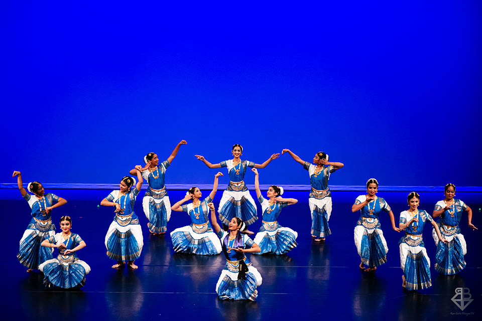 Members of SLU Omkara perform at a national competetion held at North Carolina State University. Submitted photo.