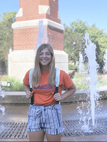 Abby Jones, Campus Ministry Immersion Program Student Leader