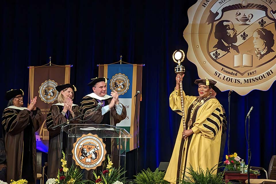 SLU Alumna LaTonia Collins Smith Inaugurated as President of Harris ...