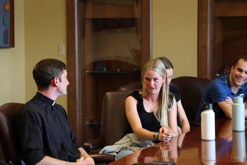 Saint Louis University wrapped its year-long institutional process of discernment with an on-site peer visit this week. The visit was conducted by colleagues from three peer Jesuit universities.