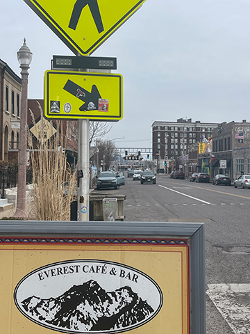 Everest Cafe sits at 4145 Manchester Ave. in The Grove neighborhood of St. Louis City. 