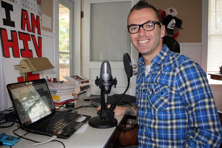 Aaron Laxton, M.S.W. student, at Saint Louis University