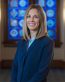 A headshot of SLU mechanical engineer Jenna Gorlewicz