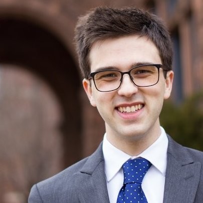 A headshot of Kevin Lynch, OVPR senior communications manager