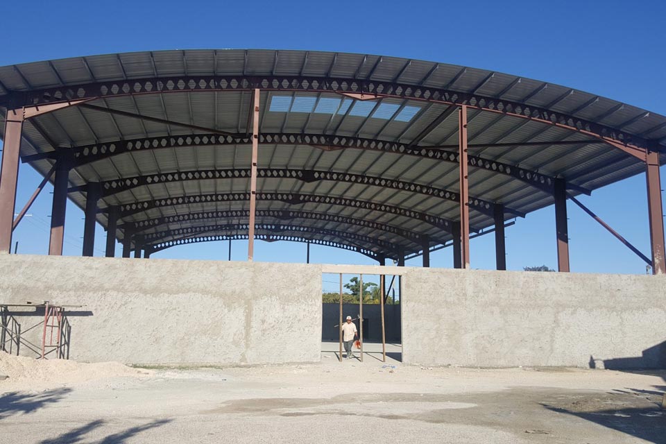 Swift Hall at St. Martin de Porres Parish in Belize